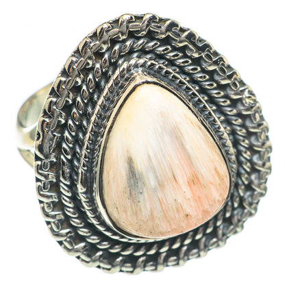 Scolecite Rings handcrafted by Ana Silver Co - RING69908 - Photo 2