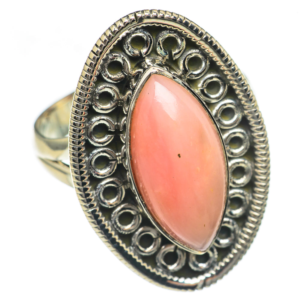 Pink Opal Rings handcrafted by Ana Silver Co - RING69912