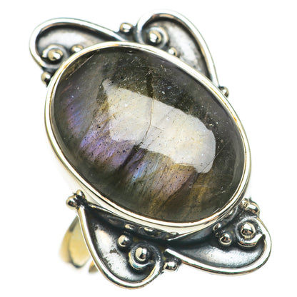 Labradorite Rings handcrafted by Ana Silver Co - RING69913