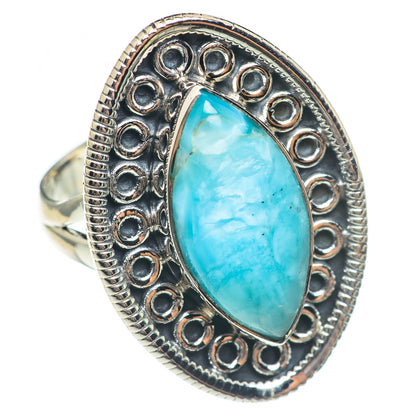 Larimar Rings handcrafted by Ana Silver Co - RING69916