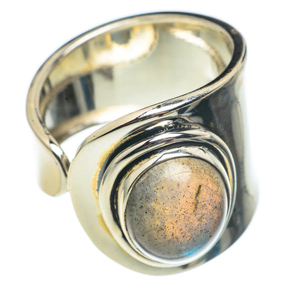 Labradorite Rings handcrafted by Ana Silver Co - RING69918