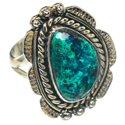 Chrysocolla Rings handcrafted by Ana Silver Co - RING69923