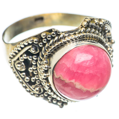 Rhodochrosite Rings handcrafted by Ana Silver Co - RING69932