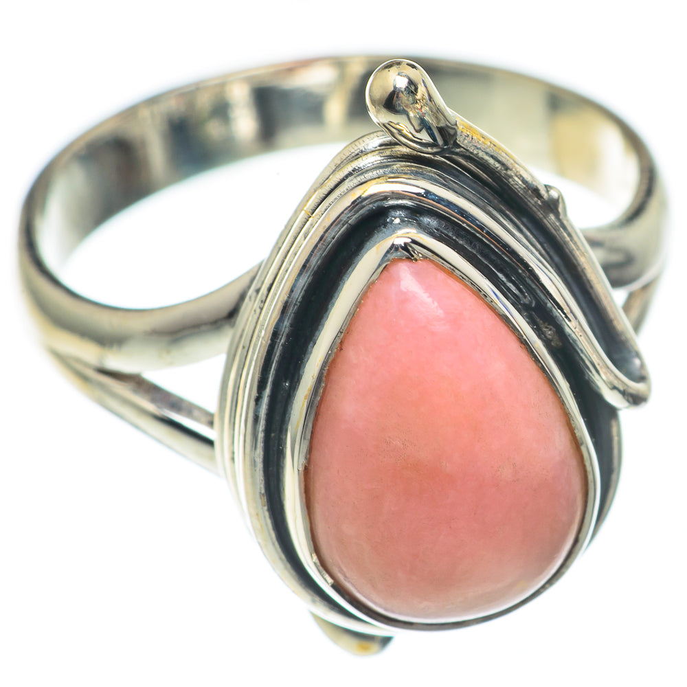 Pink Opal Rings handcrafted by Ana Silver Co - RING69935