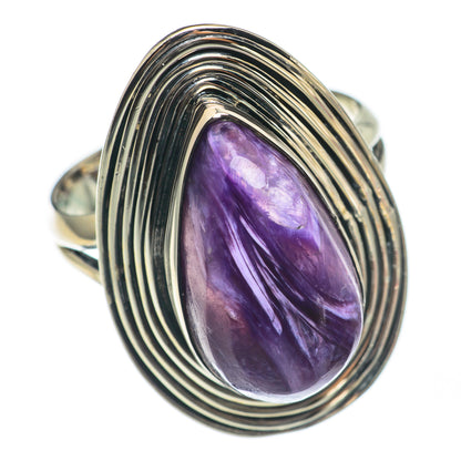 Charoite Rings handcrafted by Ana Silver Co - RING69939