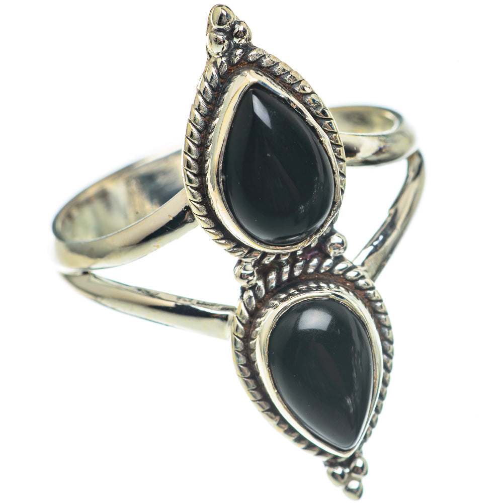 Black Onyx Rings handcrafted by Ana Silver Co - RING69942