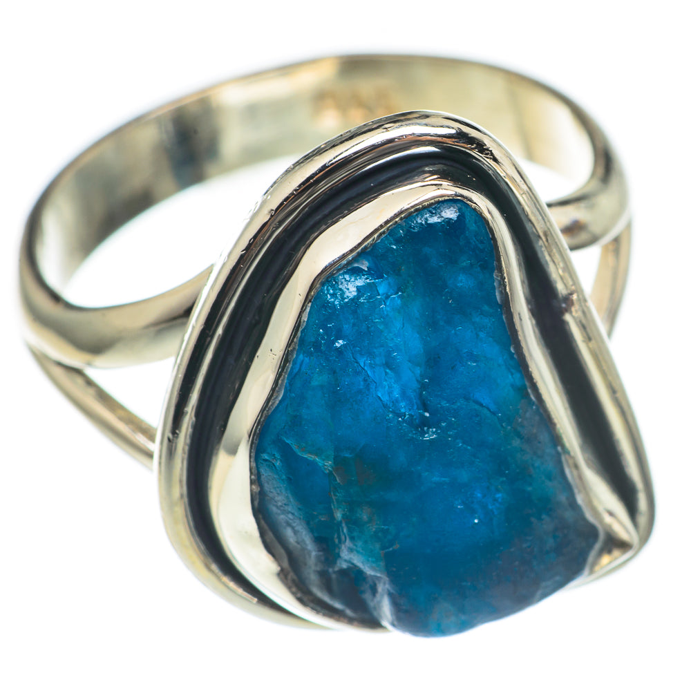 Blue Fluorite Rings handcrafted by Ana Silver Co - RING69951