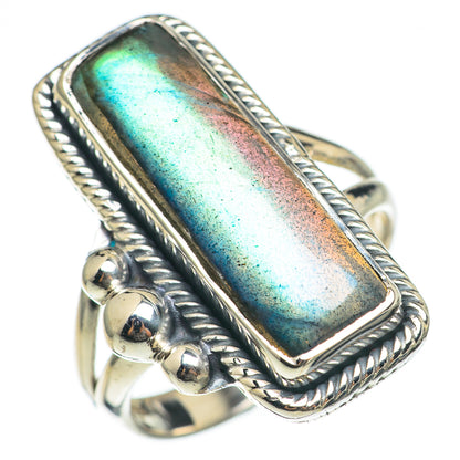 Labradorite Rings handcrafted by Ana Silver Co - RING69959