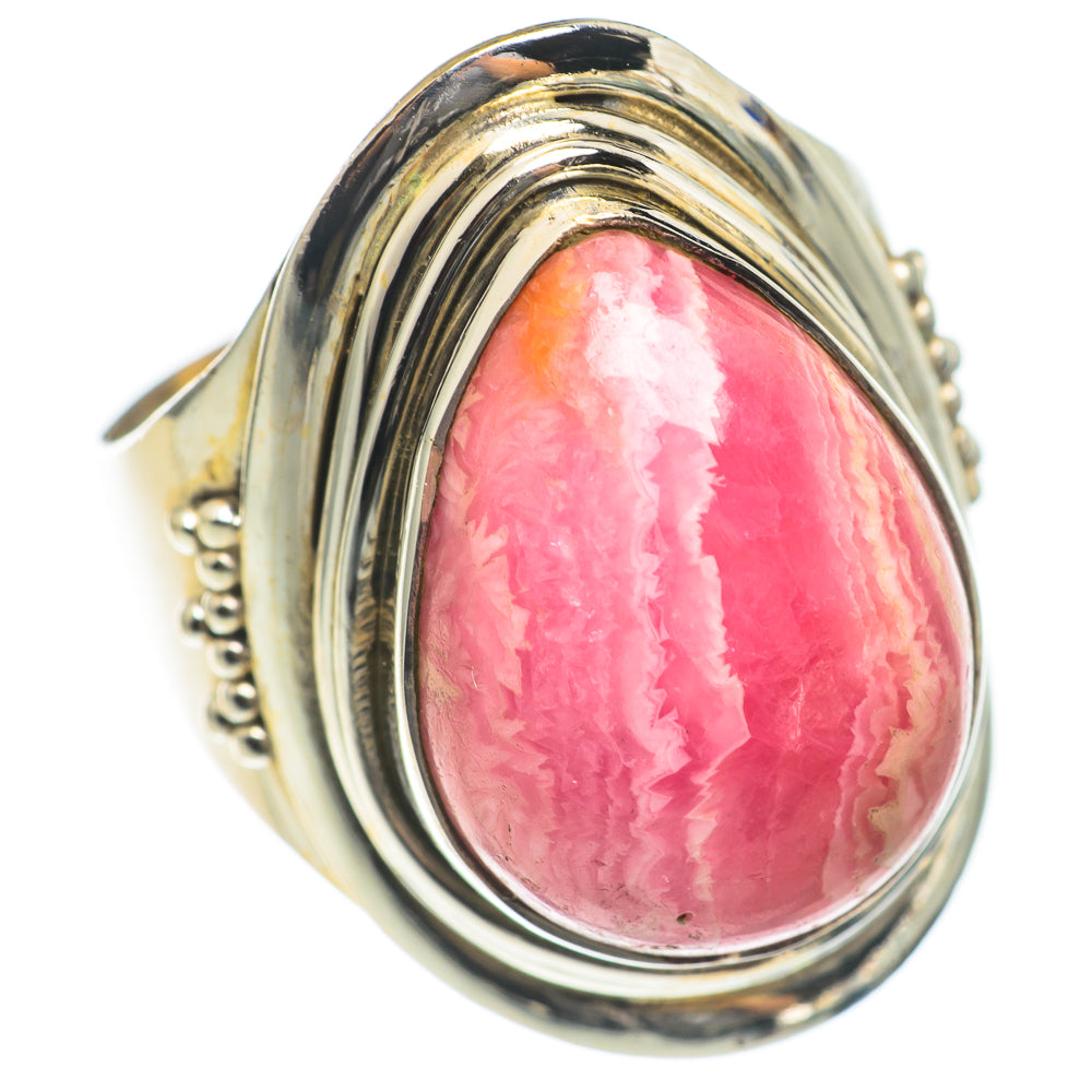 Rhodochrosite Rings handcrafted by Ana Silver Co - RING69966
