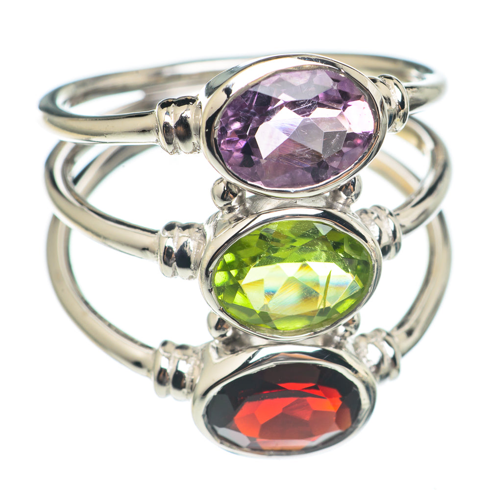 Garnet Rings handcrafted by Ana Silver Co - RING69980
