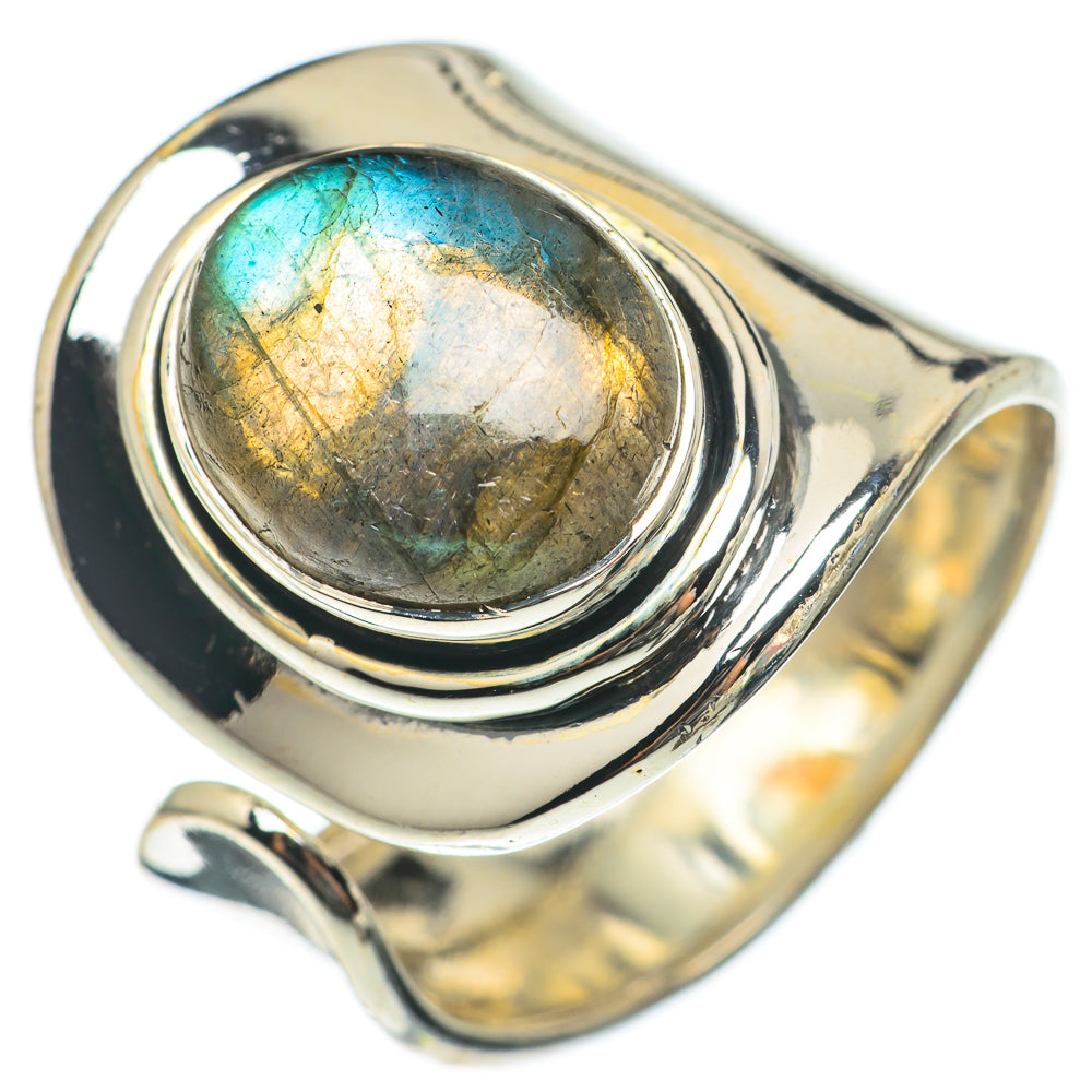 Labradorite Rings handcrafted by Ana Silver Co - RING69983