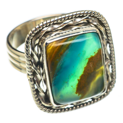 Peruvian Opal Rings handcrafted by Ana Silver Co - RING69984