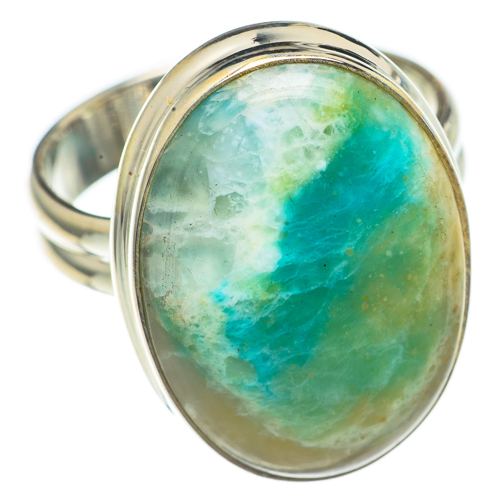 Peruvian Opal Rings handcrafted by Ana Silver Co - RING69987