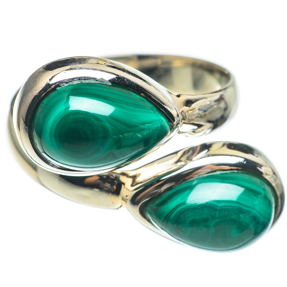 Malachite Rings handcrafted by Ana Silver Co - RING69990