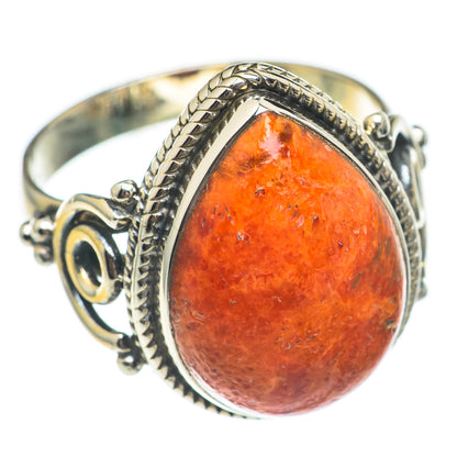 Sponge Coral Rings handcrafted by Ana Silver Co - RING69997