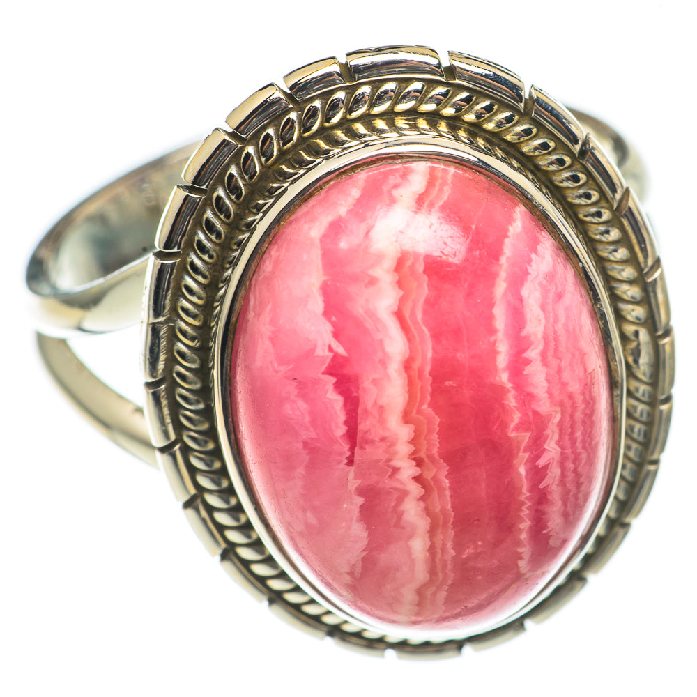 Rhodochrosite Rings handcrafted by Ana Silver Co - RING69999