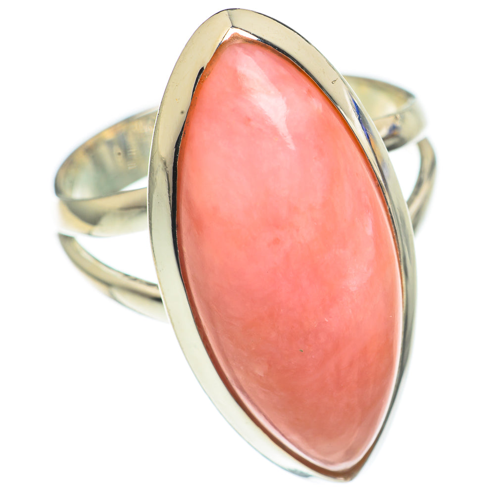 Pink Opal Rings handcrafted by Ana Silver Co - RING70001