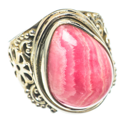 Rhodochrosite Rings handcrafted by Ana Silver Co - RING70003