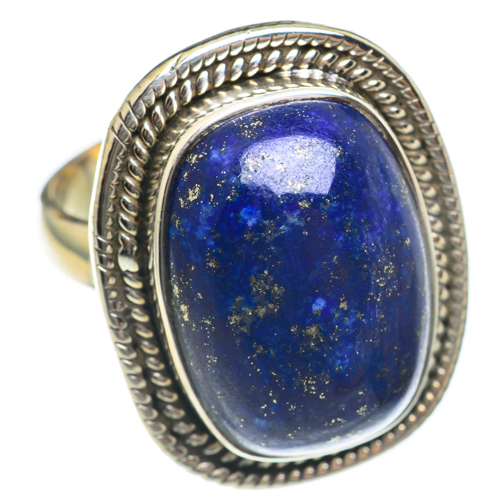 Lapis Lazuli Rings handcrafted by Ana Silver Co - RING70019