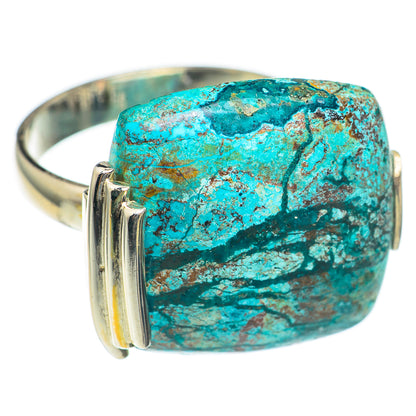Chrysocolla Rings handcrafted by Ana Silver Co - RING70024