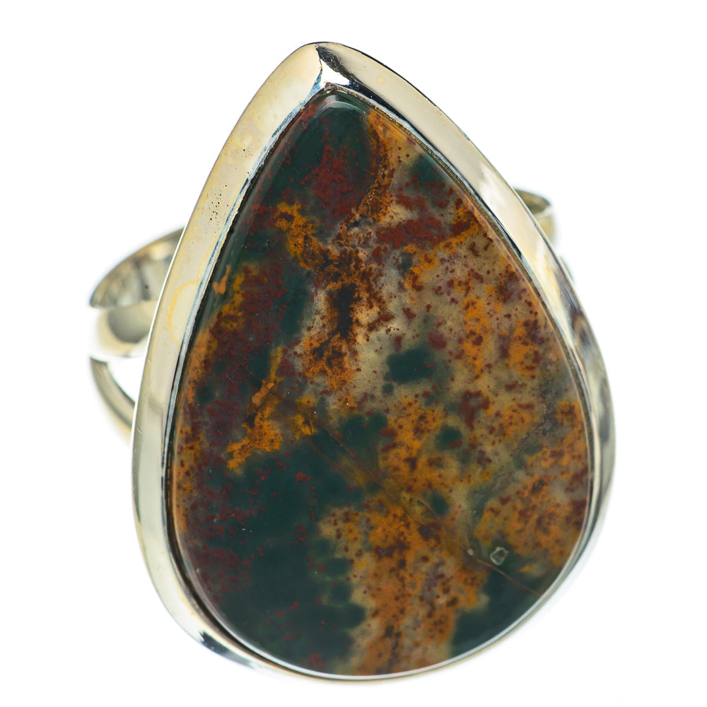 Bloodstone Rings handcrafted by Ana Silver Co - RING70026