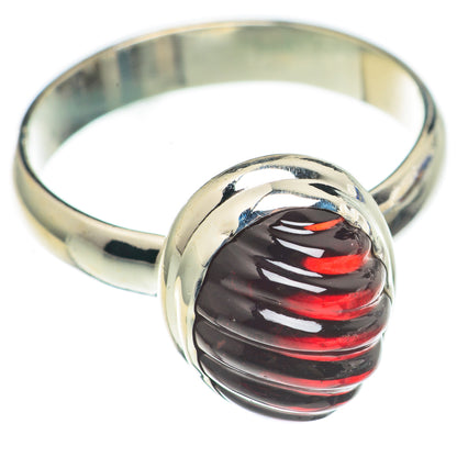 Garnet Rings handcrafted by Ana Silver Co - RING70039