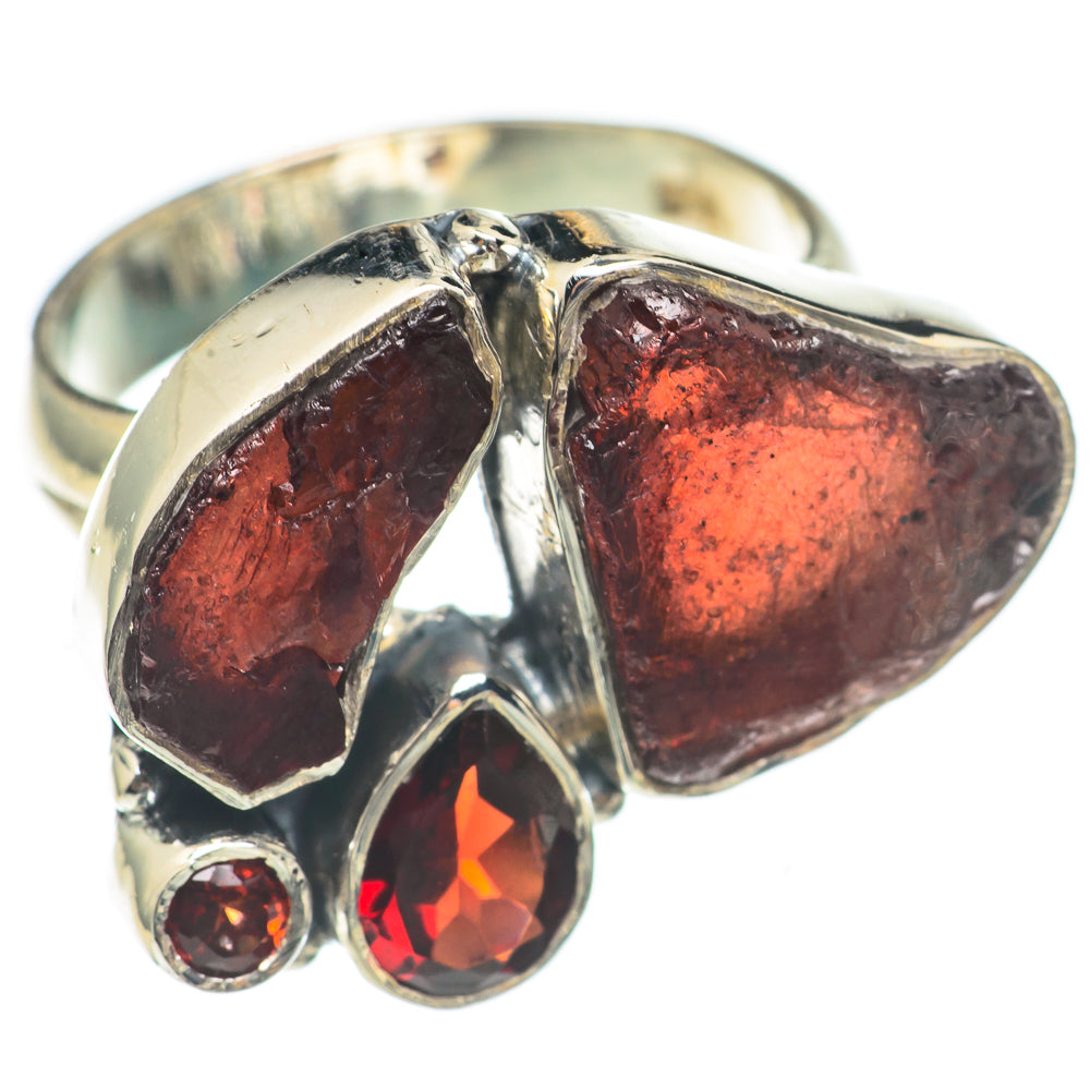 Garnet Rings handcrafted by Ana Silver Co - RING70040