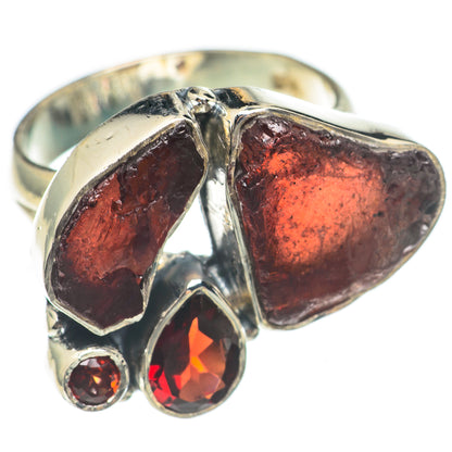 Garnet Rings handcrafted by Ana Silver Co - RING70040