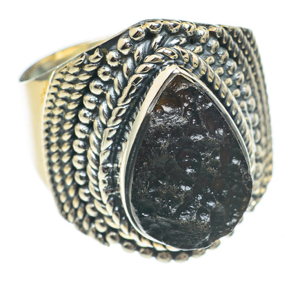 Tektite Rings handcrafted by Ana Silver Co - RING70045 - Photo 2
