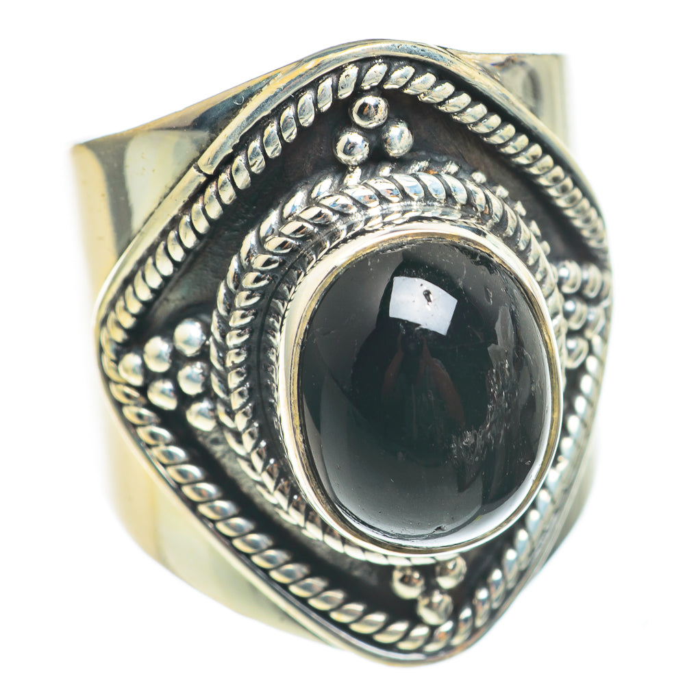 Black Onyx Rings handcrafted by Ana Silver Co - RING70046