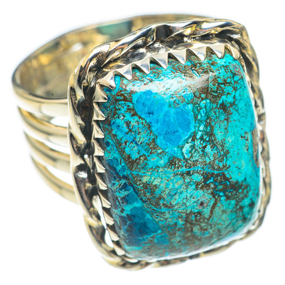 Chrysocolla Rings handcrafted by Ana Silver Co - RING70057