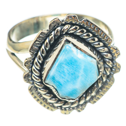Larimar Rings handcrafted by Ana Silver Co - RING70090