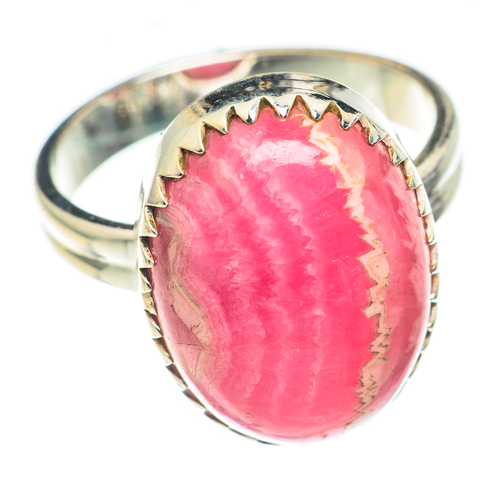 Rhodochrosite Rings handcrafted by Ana Silver Co - RING70104