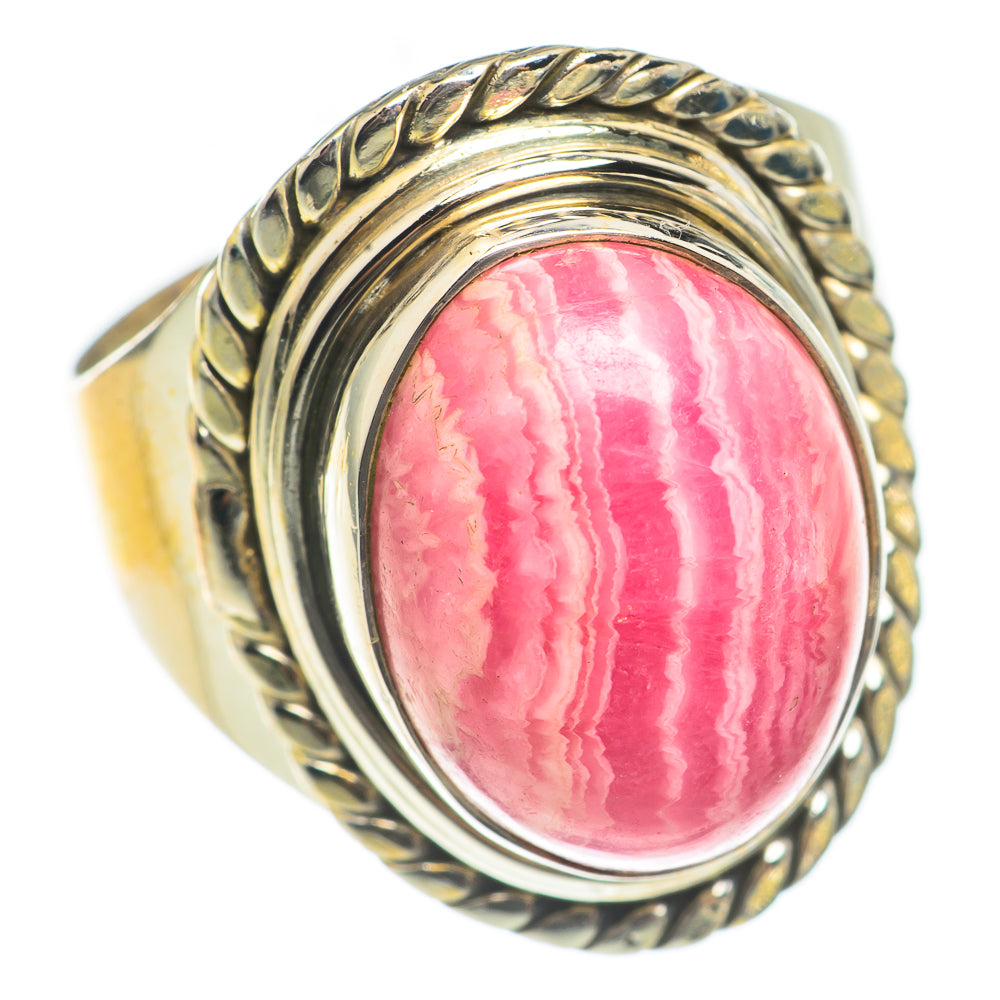 Rhodochrosite Rings handcrafted by Ana Silver Co - RING70105