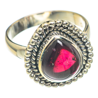Garnet Rings handcrafted by Ana Silver Co - RING70106