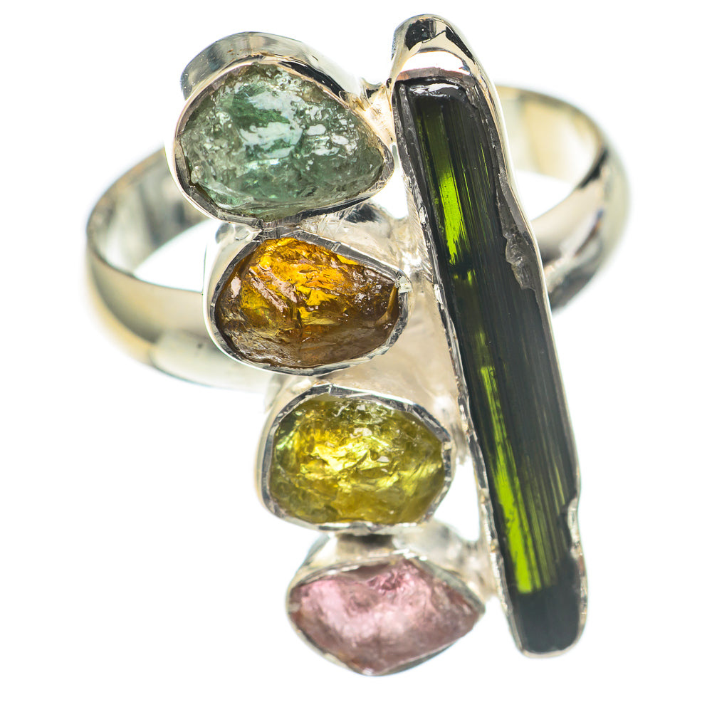 Tourmaline Rings handcrafted by Ana Silver Co - RING70113