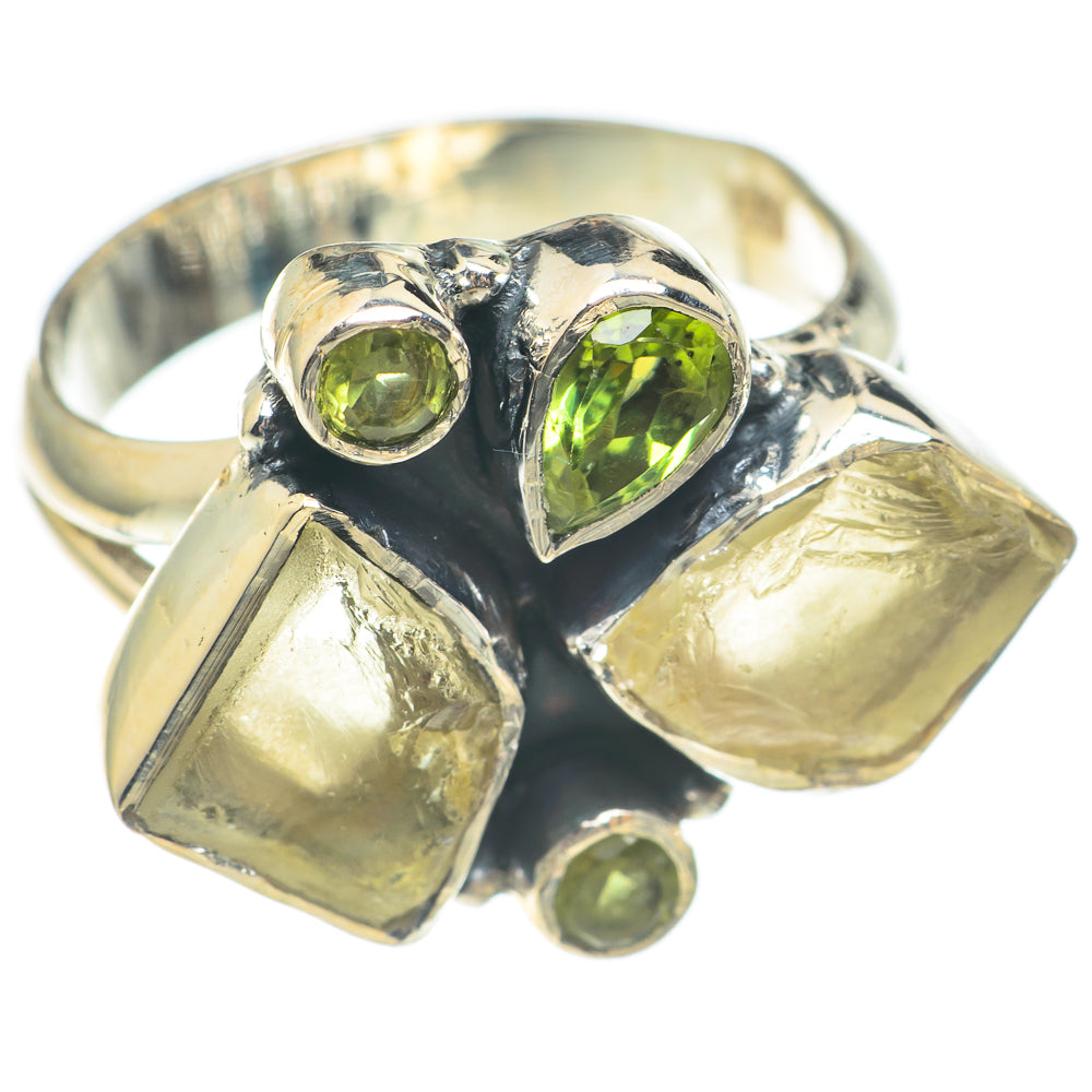 Prehnite Rings handcrafted by Ana Silver Co - RING70114