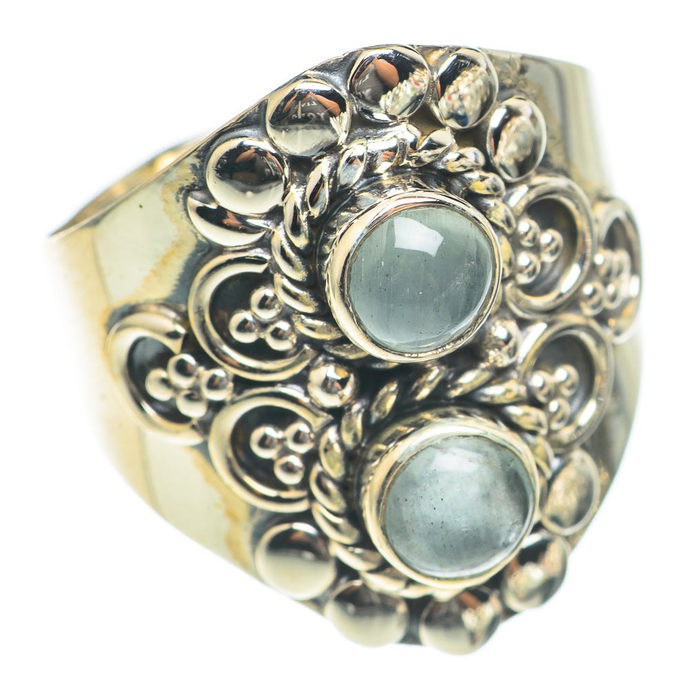 Aquamarine Rings handcrafted by Ana Silver Co - RING70120
