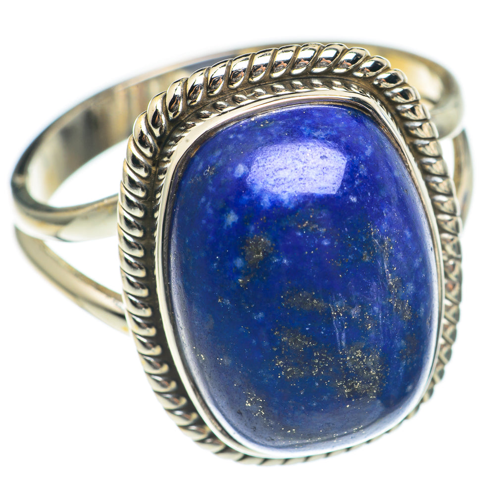 Lapis Lazuli Rings handcrafted by Ana Silver Co - RING70122