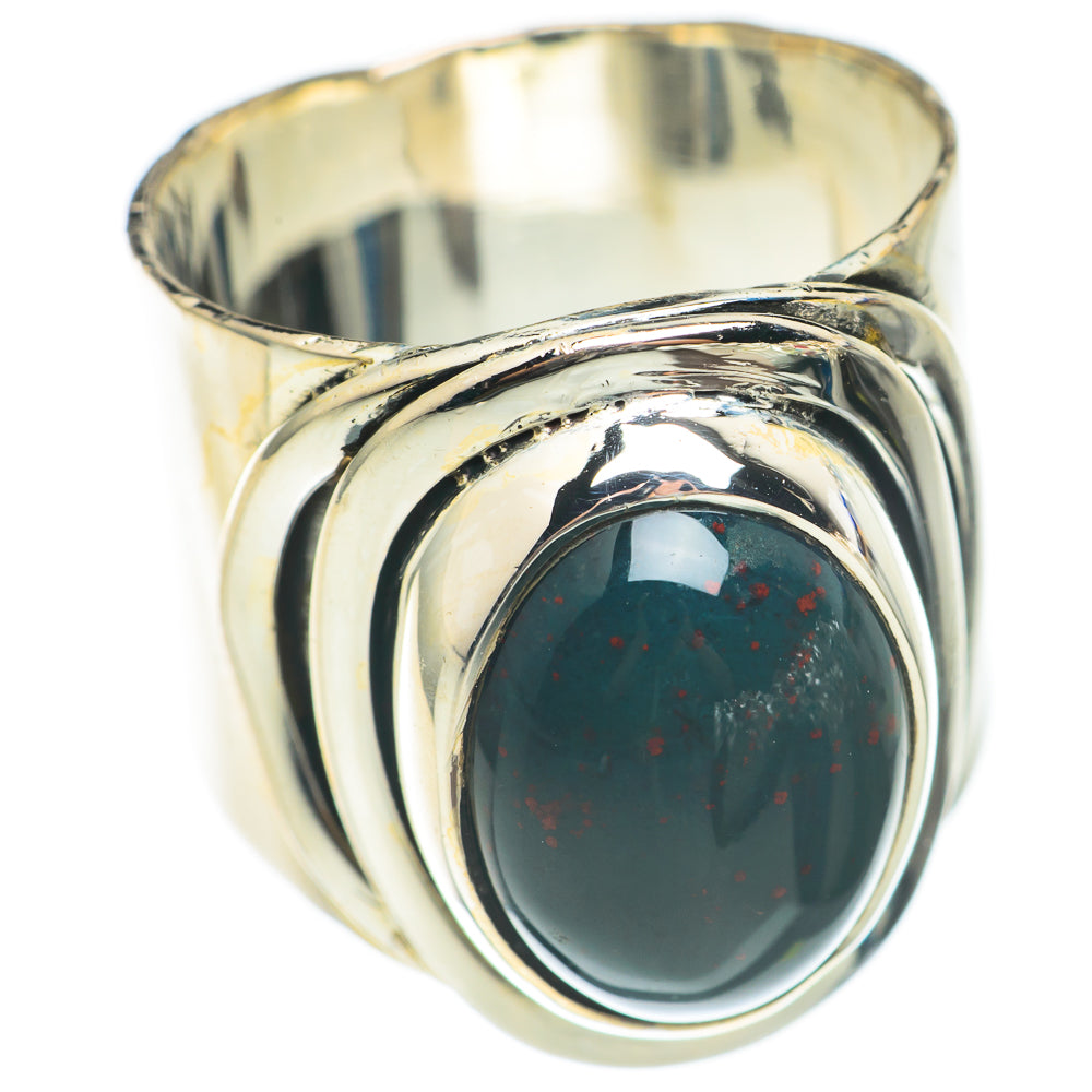 Bloodstone Rings handcrafted by Ana Silver Co - RING70124