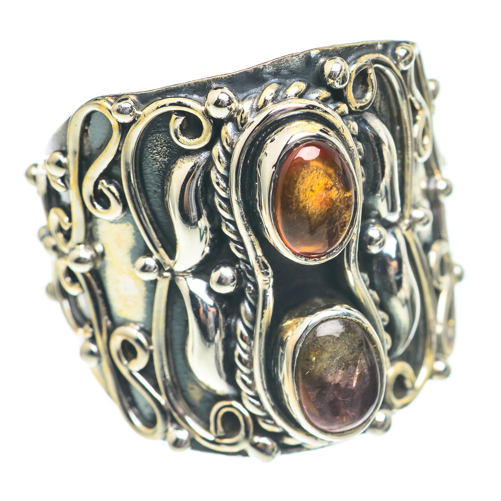 Baltic Amber Rings handcrafted by Ana Silver Co - RING70133