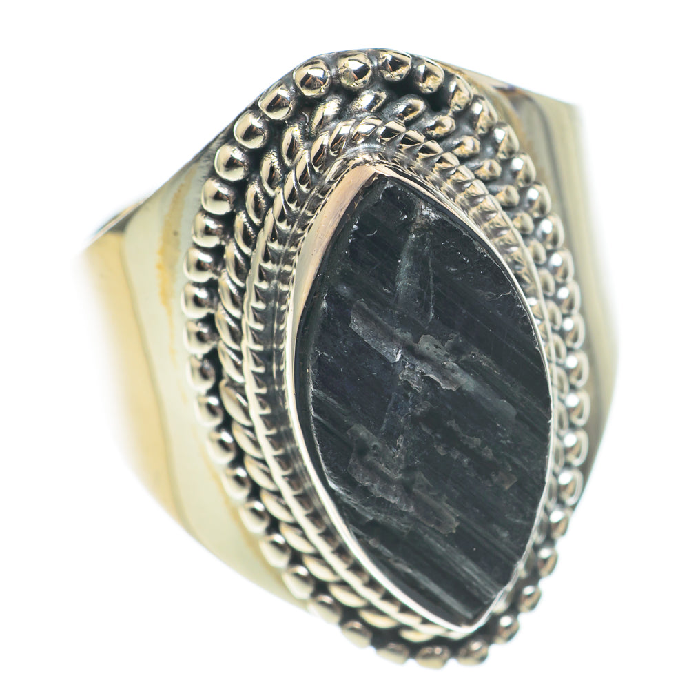 Tektite Rings handcrafted by Ana Silver Co - RING70143