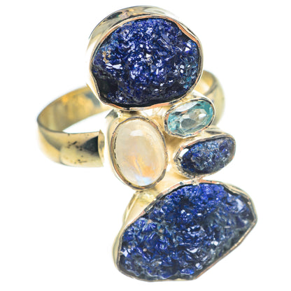 Lapis Lazuli Rings handcrafted by Ana Silver Co - RING70150