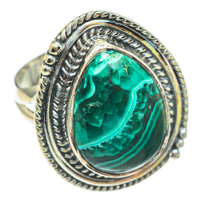 Malachite Rings handcrafted by Ana Silver Co - RING70159