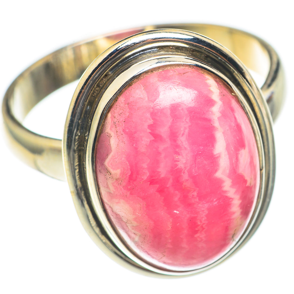 Rhodochrosite Rings handcrafted by Ana Silver Co - RING70174