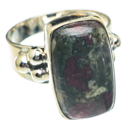 Russian Eudialyte Rings handcrafted by Ana Silver Co - RING70176
