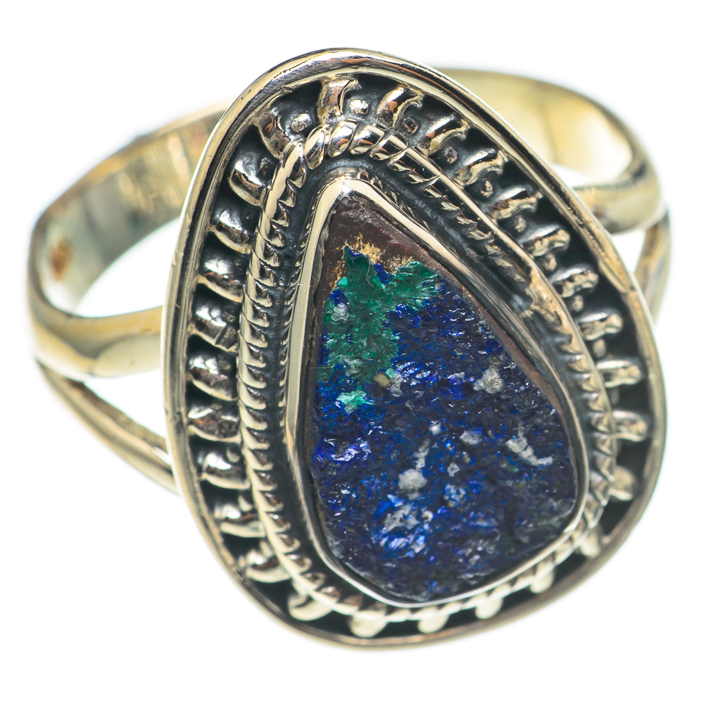 Azurite Rings handcrafted by Ana Silver Co - RING70188