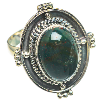 Bloodstone Rings handcrafted by Ana Silver Co - RING70192