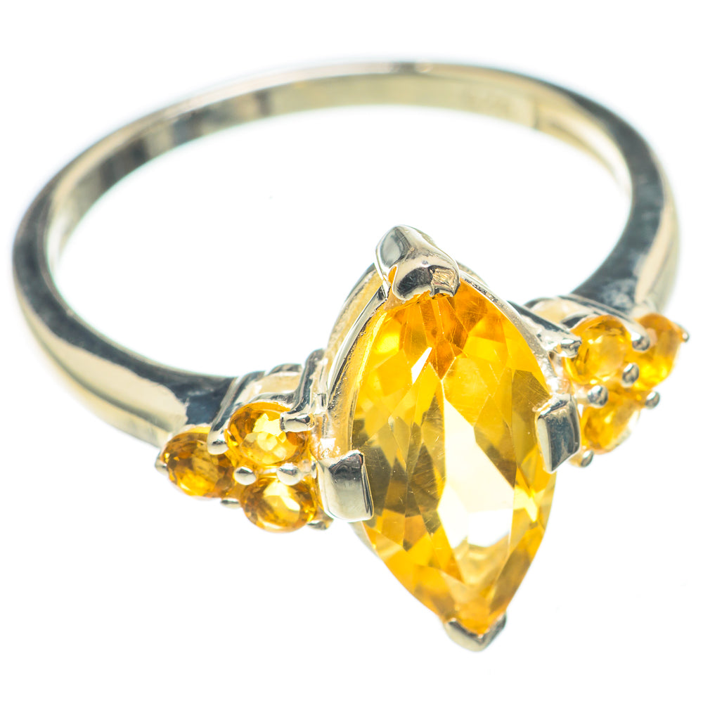 Citrine Rings handcrafted by Ana Silver Co - RING70198