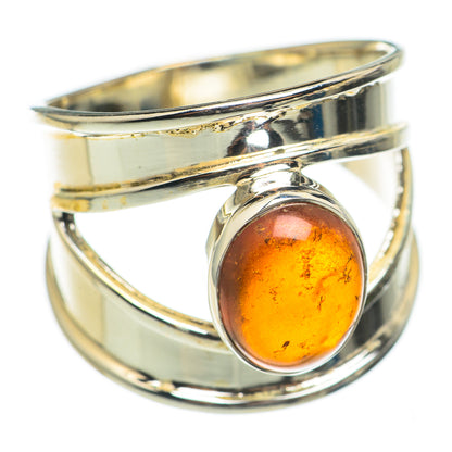 Baltic Amber Rings handcrafted by Ana Silver Co - RING70199
